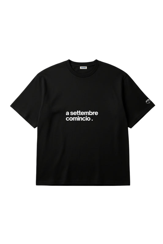 T-shirt "A settembre comincio"